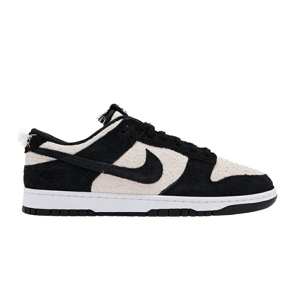 ナイキ ダンク 黒色 ブラック 白色 ホワイト ダンクロー \'PANDAMONIUM SUEDE\' スニーカー メンズ NIKE DUNK LOW SE \'PANDA-MONIUM PACK - BLACK / WHITE BLACK BLACK｜スニケス
