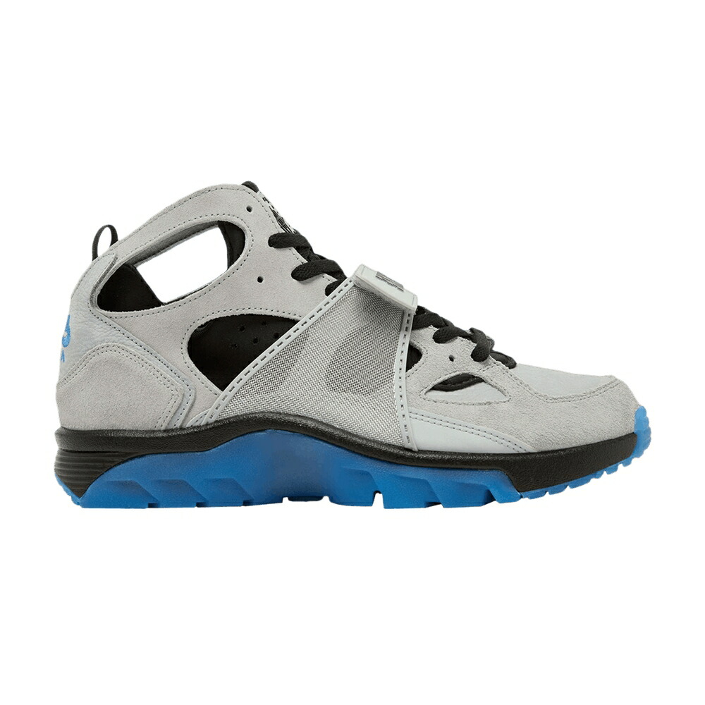 ナイキ トレーナー ハラチ 灰色 グレー 青色 ブルー 黒色 ブラック エアトレーナー 'WOLF BLUE' スニーカー メンズ NIKE AIR TRAINER HUARACHE GREY STAR / WOLF GREY STAR BLUE BLACK