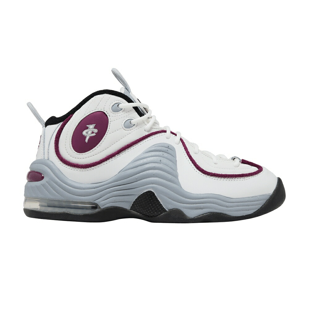ナイキ ペニー 白色 ホワイト 灰色 グレー エアペニー 'ROSEWOOD' スニーカー レディース NIKE WMNS AIR PENNY 2 / SUMMIT WHITE ROSEWOOD WOLF GREY