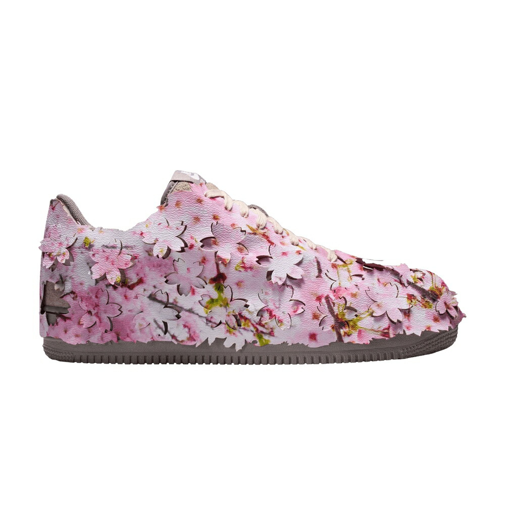 ナイキ プレミアム ピンク エアフォース PRING FLOWERS スニーカー メンズ NIKE AIR FORCE 1 LOW PREMIUM / MALT LIGHT SOFT PINK PARTICLE
