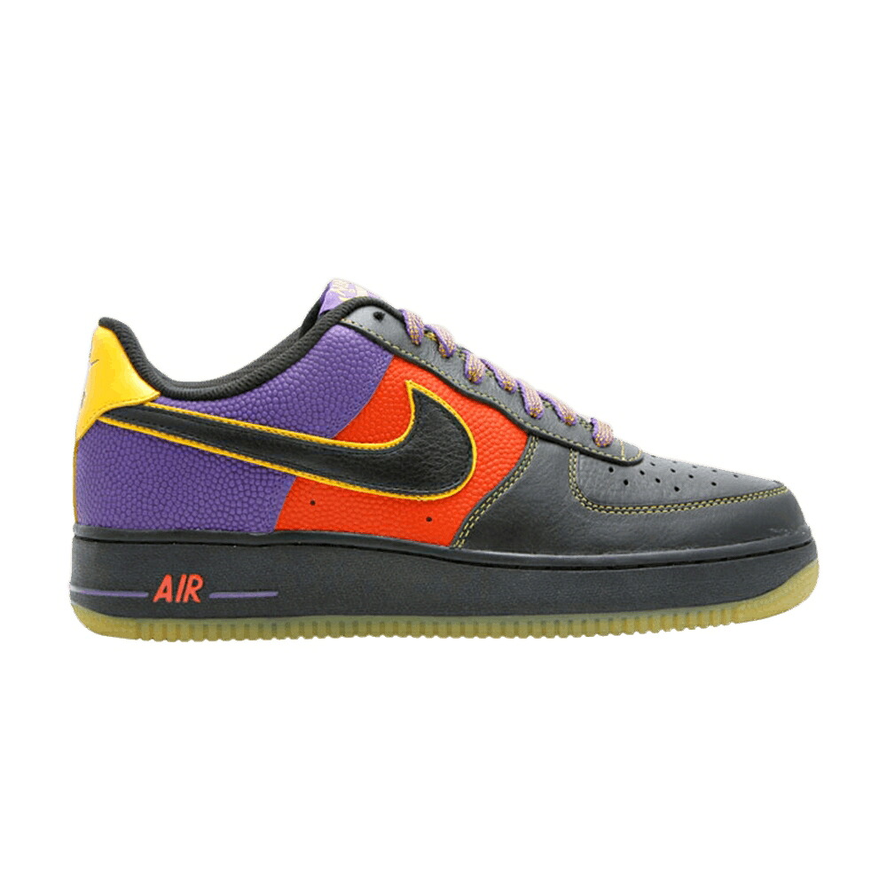ナイキ 割り増し金 黒いこと 黒いこと 空軍 \u0027NBA 2009\u0027 スニーカー メンズ NIKE AIR FORCE 1 PREMIUM ALL-STAR 08 QK / BLACK BLACK VARSITY MAIZE