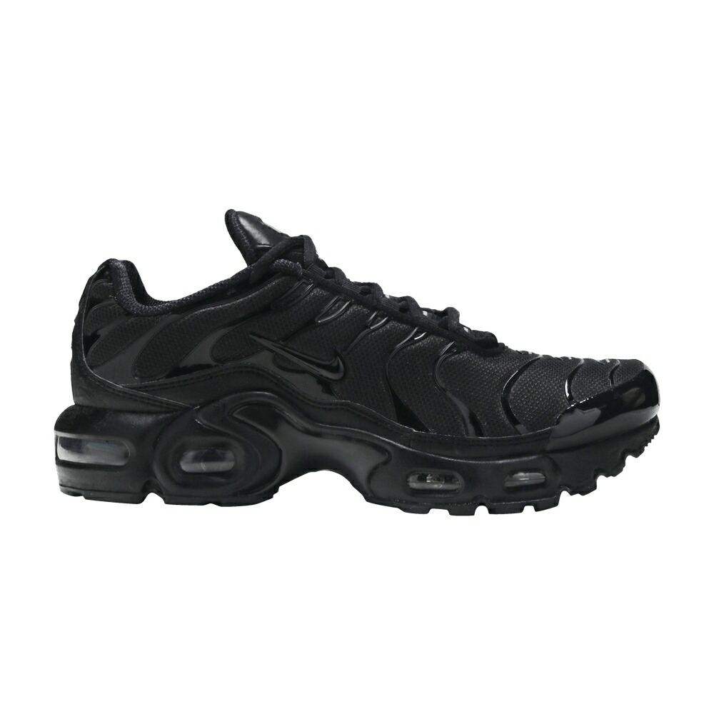 ナイキ マックス エアマックスプラス TRIPLE BLACK ジュニア キッズ NIKE AIR MAX PLUS GS / ベビー マタニティ スニーカー
