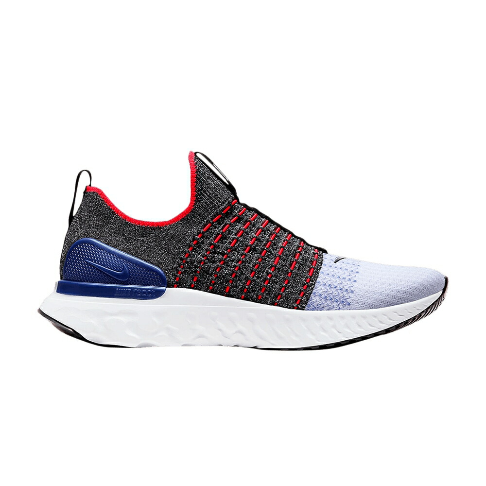ナイキ リアクト ラン フライニット 黒色 ブラック 赤 レッド 緑 グリーン RED ORBIT スニーカー メンズ NIKE REACT PHANTOM RUN FLYKNIT 2 / BLACK RED ORBIT GREEN SPARK