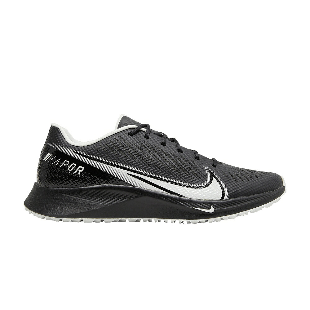 ナイキ 黒色 ブラック 白色 ホワイト 'BLACK WHITE' スニーカー メンズ NIKE VAPOR EDGE TF / BLACK WHITE BLACK