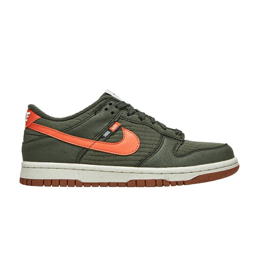 ナイキ ダンク 橙 オレンジ色 オリーブ ダンクロー \u0027TOASTY SEQUOIA\u0027 御坊っちゃん キッズ NIKE DUNK LOW SE NEXT NATURE GS - / SEQUOIA ORANGE MEDIUM OLIVE SAIL もの言う花 マタニティ スニーカー スニーカー-キッズファッション