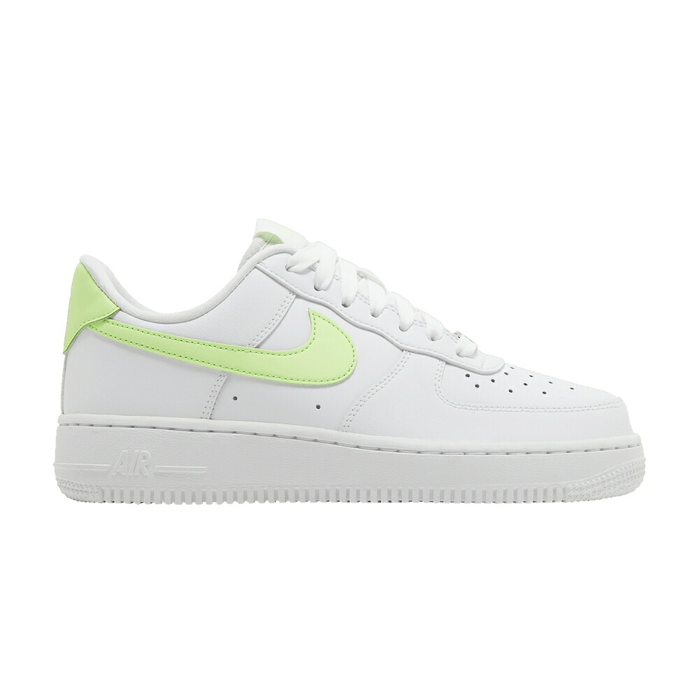 ナイキ 菩提樹 白いこと 白いこと 緑 緑であること 空軍 \u002707 \u0027WHITE GREEN\u0027 スニーカー レディース NIKE WMNS AIR FORCE 1 LIME / WHITE LIME GREEN 靴-スニーカー-レディース靴