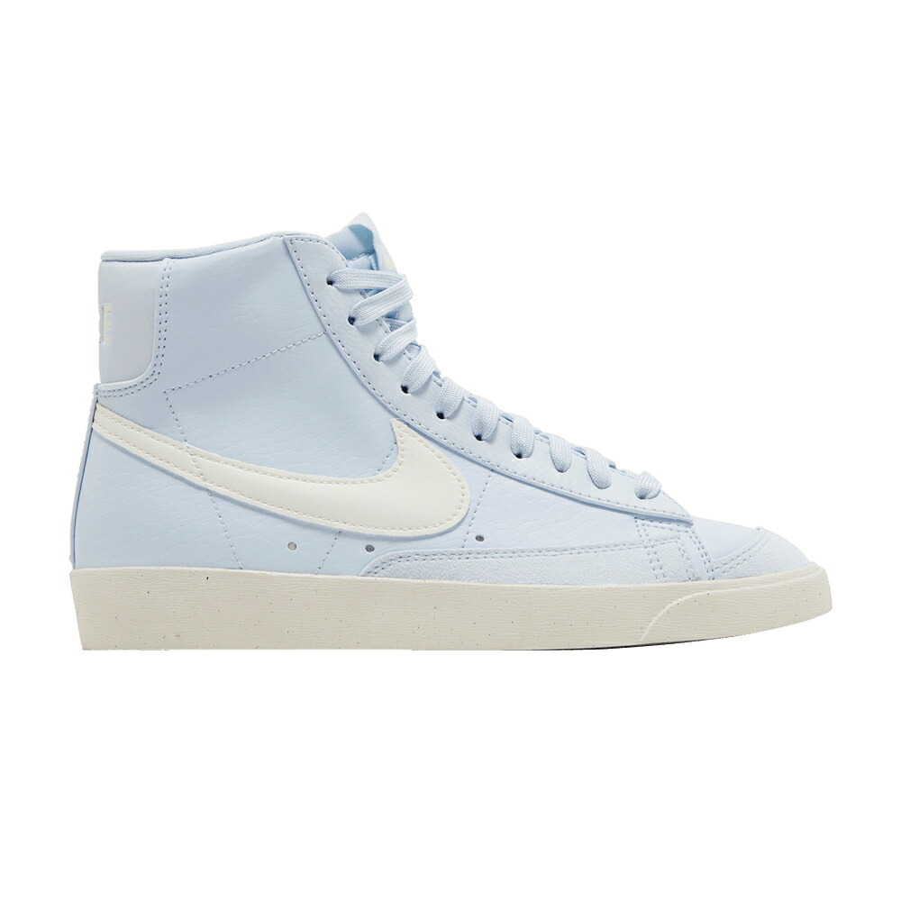 ナイキ ブレイザー ミッド 青み 青色 白いこと 白いこと \u002777 \u0027BLUE TINT\u0027 スニーカー レディース NIKE WMNS BLAZER MID NEXT NATURE / BLUE TINT SUMMIT WHITE