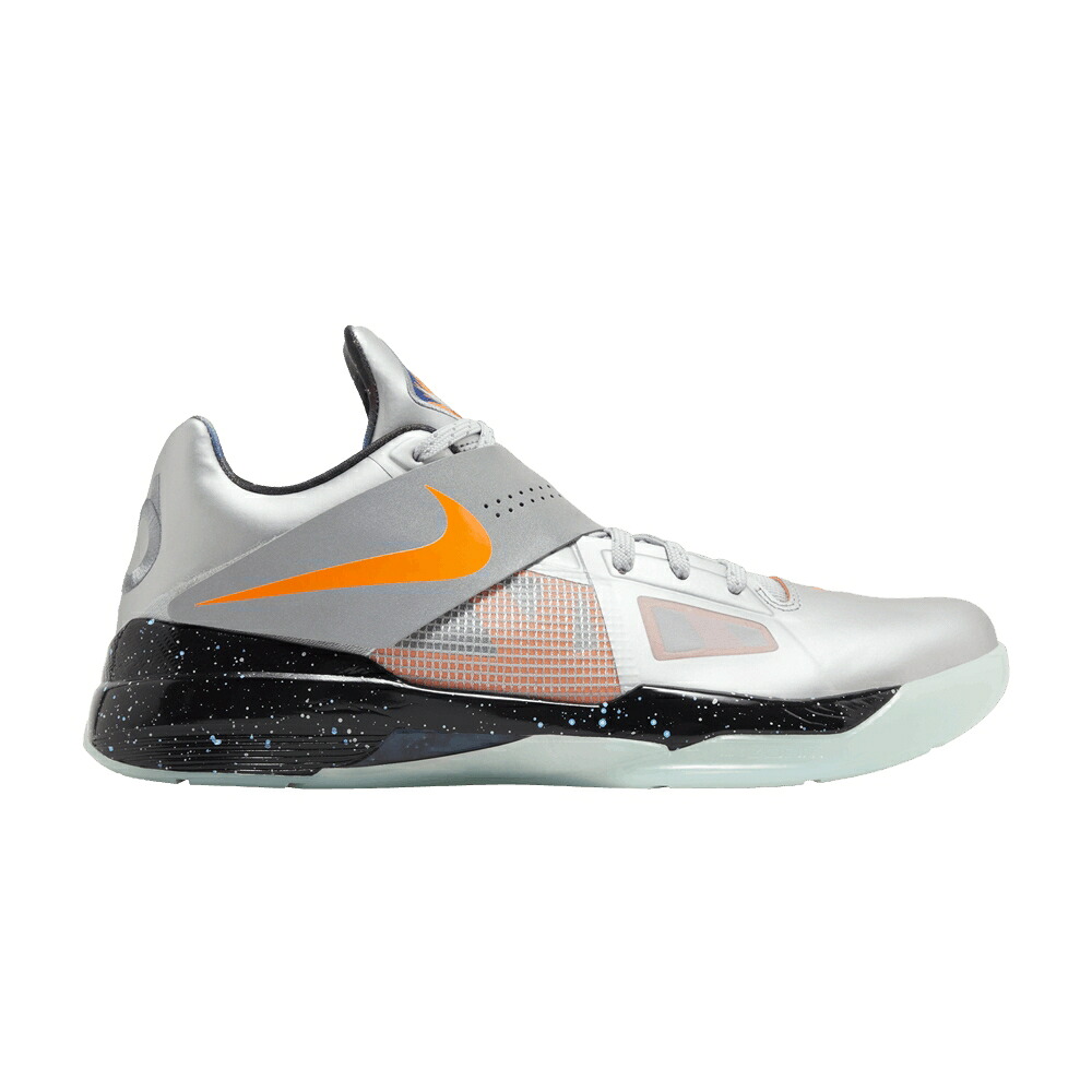 ナイキ 望遠レンズ しろがね色 しろがね色 橙 オレンジ色 \u0027ALL GALAXY\u0027 スニーカー メンズ NIKE ZOOM KD 4 STAR - 2024 / METALLIC SILVER TOTAL ORANGE