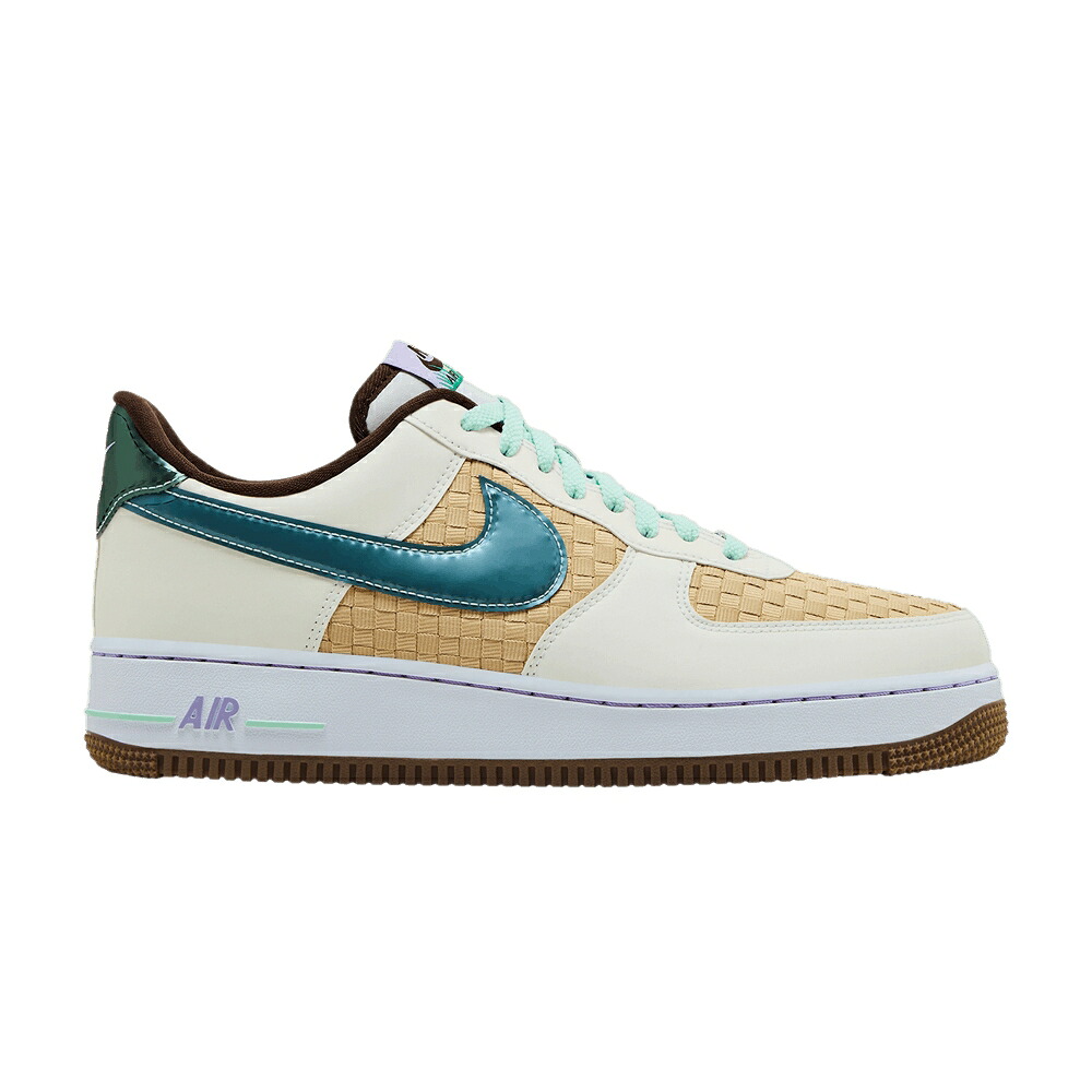 ナイキ 白いこと 白いこと 青味 青み 空軍 \u0027EASTER BASKET\u0027 スニーカー メンズ NIKE AIR FORCE 1 LOW / SUMMIT WHITE GLACIER BLUE MINT