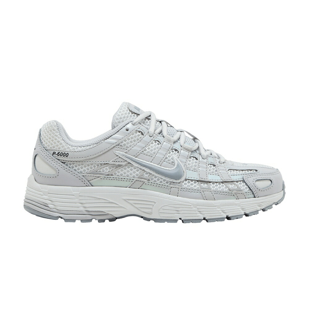 ナイキ 白いこと 白いこと 薄墨色 薄墨色 \u0027SUMMIT GREY\u0027 スニーカー レディース NIKE WMNS P-6000 SE WHITE VAST / SUMMIT WHITE VAST GREY WOLF GREY