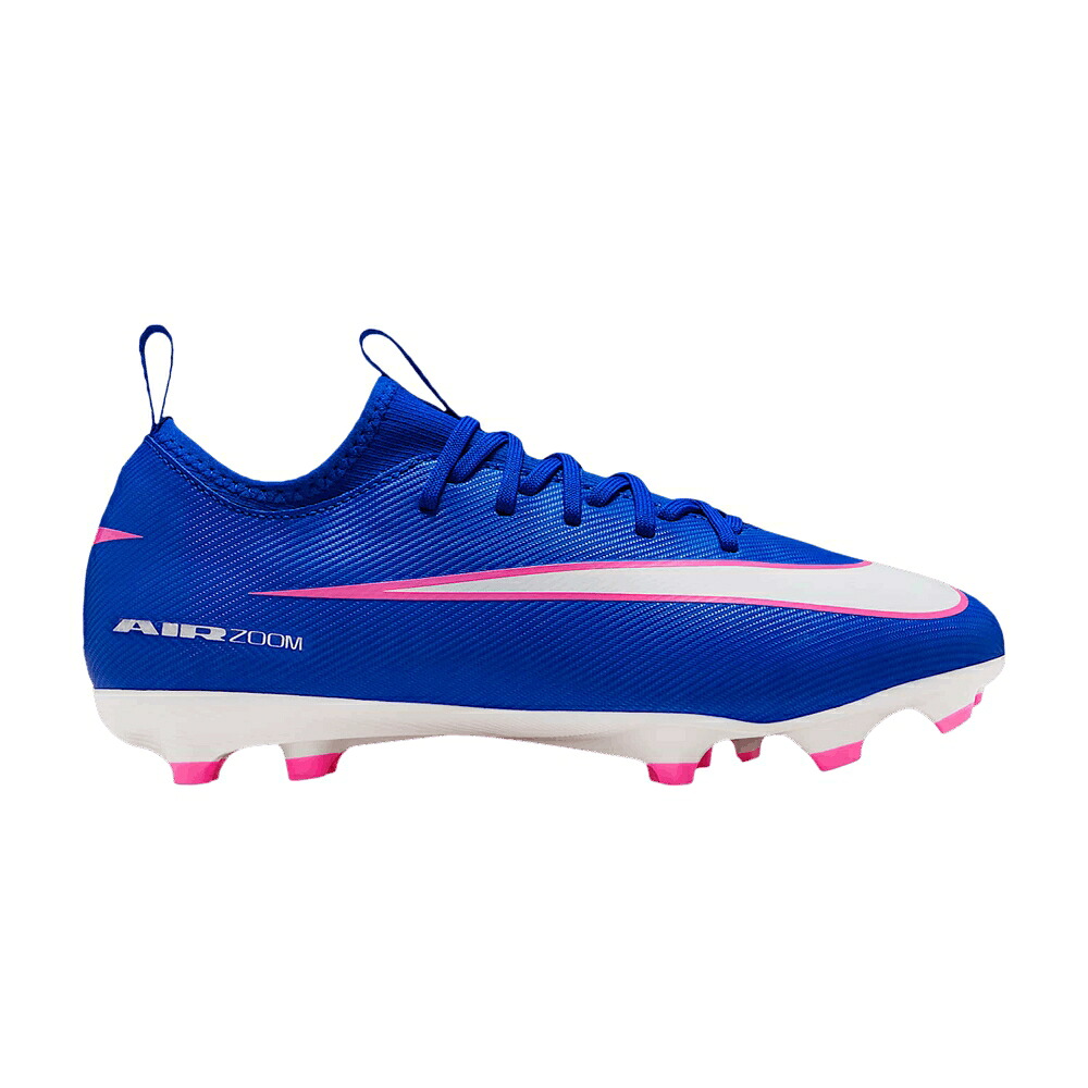 ナイキ アカデミー 青色 ブルー 白色 ホワイト JR. 'RACER BLUE' ジュニア キッズ NIKE MERCURIAL VAPOR 16 ACADEMY MG PS / RACER BLUE WHITE ベビー マタニティ スニーカー｜スニケス
