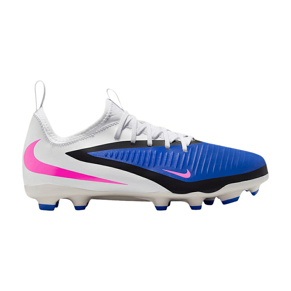 ナイキ アカデミー 青色 ブルー 白色 ホワイト ピンク ブラスト JR. 'RACER BLUE' ジュニア キッズ NIKE PHANTOM 6 LOW ACADEMY MG GS / RACER BLUE WHITE PINK BLAST ベビー マタニティ スニーカー