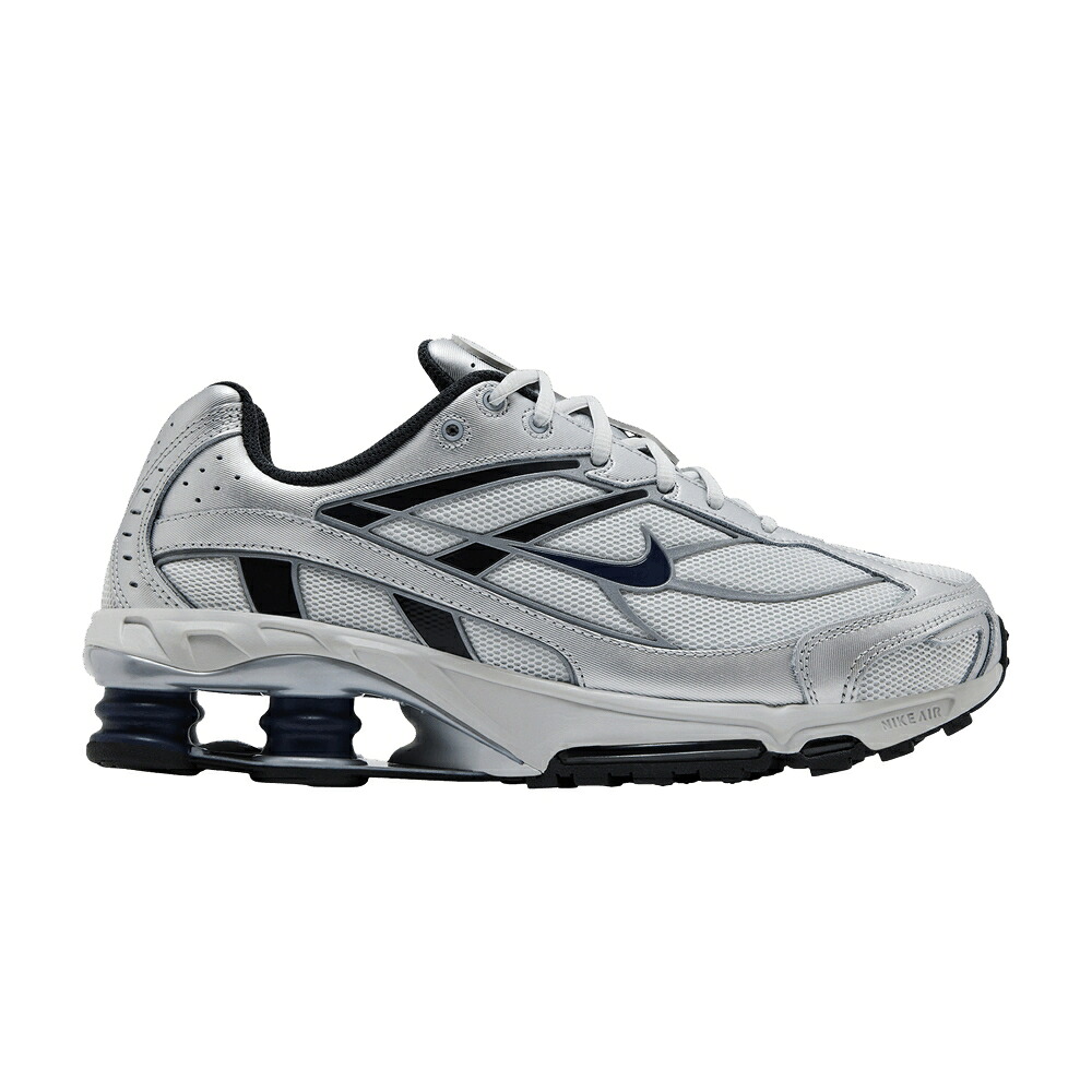 ナイキ ショックス しろがね色 しろがね色 \u0027PHOTON NAVY\u0027 スニーカー メンズ NIKE SHOX RIDE 2 DUST/METALLIC SILVER/ANTHRACITE/MIDNIGHT / PHOTON DUST METALLIC SILVER