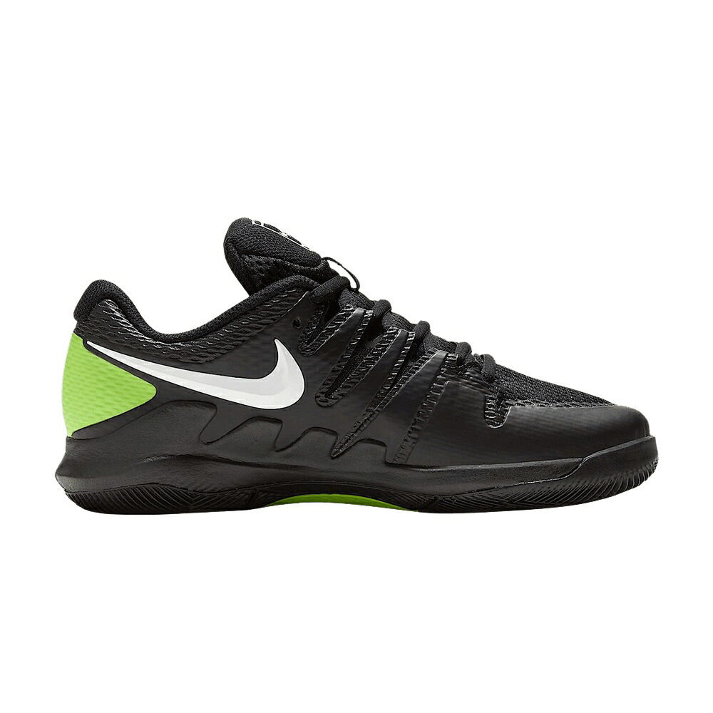 ナイキ コート 黒色 ブラック 白色 ホワイト 'BLACK VOLT' ジュニア キッズ NIKE COURT VAPOR X GS / BLACK VOLT WHITE ベビー マタニティ スニーカー