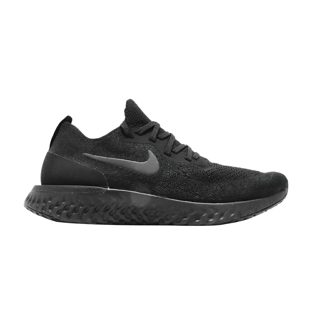 ナイキ エピック リアクト フライニット 黒色 ブラック 'TRIPLE BLACK' スニーカー レディース NIKE WMNS EPIC REACT FLYKNIT / BLACK BLACK BLACK