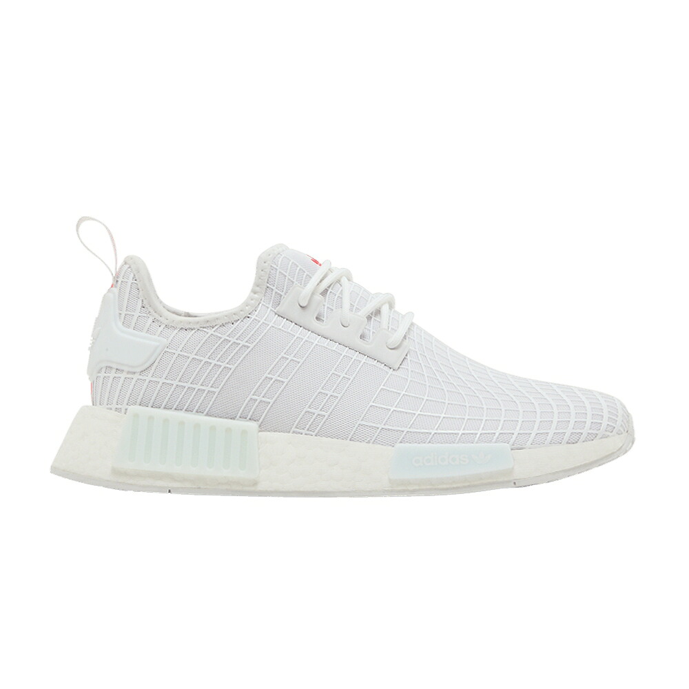 アディダス 赤 赤いこと 白いこと 白いこと NMD_R1 \u0027WHITE WEB\u0027 スニーカー メンズ ADIDAS SOLAR RED / CLOUD WHITE CLOUD WHITE SOLAR