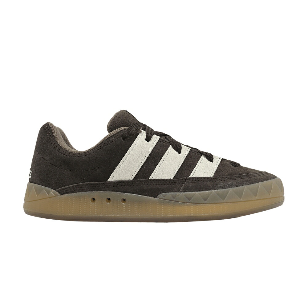 アディダス 赤銅色 赤銅色 白いこと 白いこと \u0027DARK BROWN\u0027 スニーカー メンズ ADIDAS ADIMATIC / DARK BROWN CLOUD WHITE EARTH