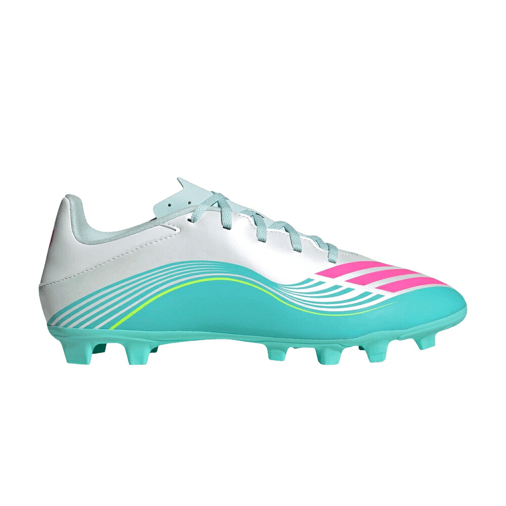 アディダス 野球クラブ 白いこと 白いこと さくら色 \u0027MESSI PACK\u0027 スニーカー レディース ADIDAS WMNS F50 LEAGUE CLUB FG MG AURORA RADIANTE / CLOUD WHITE LUCID PINK FLASH