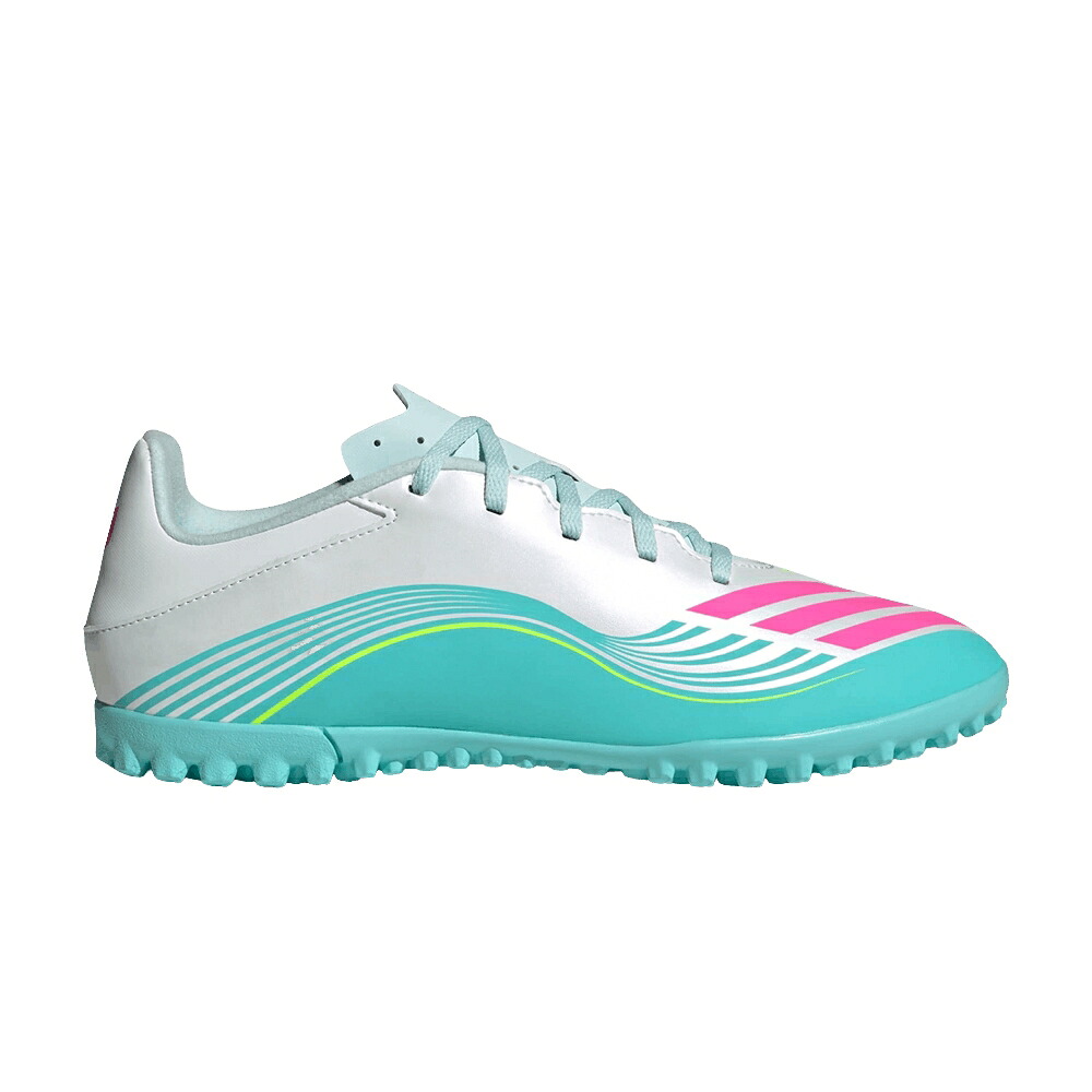 アディダス 野球クラブ 白いこと 白いこと さくら色 \u0027MESSI PACK\u0027 スニーカー レディース ADIDAS WMNS F50 LEAGUE CLUB TF AURORA RADIANTE / CLOUD WHITE LUCID PINK FLASH