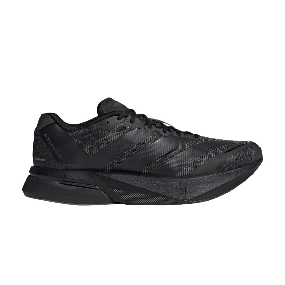 アディダス アディゼロ ボストン サーティーン コア 黒色 ブラック カーボン 'BLACK' スニーカー メンズ ADIDAS ADIZERO BOSTON 13 / CORE BLACK CARBON CORE BLACK