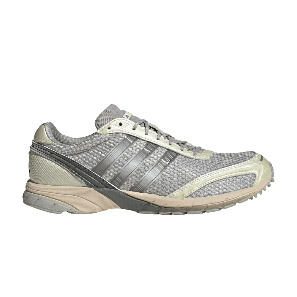 アディダス アディゼロ アディオス しろがね色 しろがね色 薄墨色 薄墨色 \u0027SILVER METALLIC\u0027 スニーカー レディース ADIDAS WMNS ADIZERO ADIOS OG / SILVER METALLIC GREY FOUR ICE