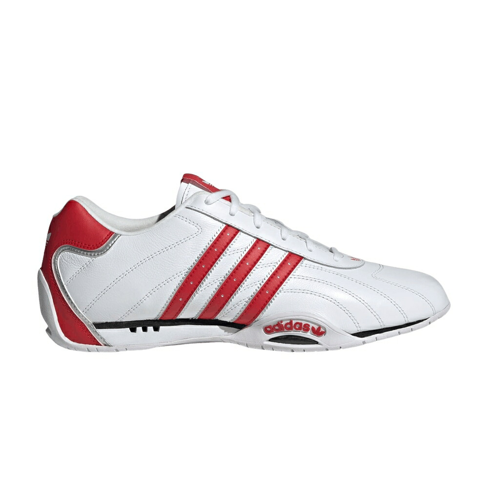 アディダス 白いこと 白いこと \u0027WHITE SCARLET\u0027 スニーカー メンズ ADIDAS ADI RACER LOW BETTER / CLOUD WHITE BETTER SCARLET
