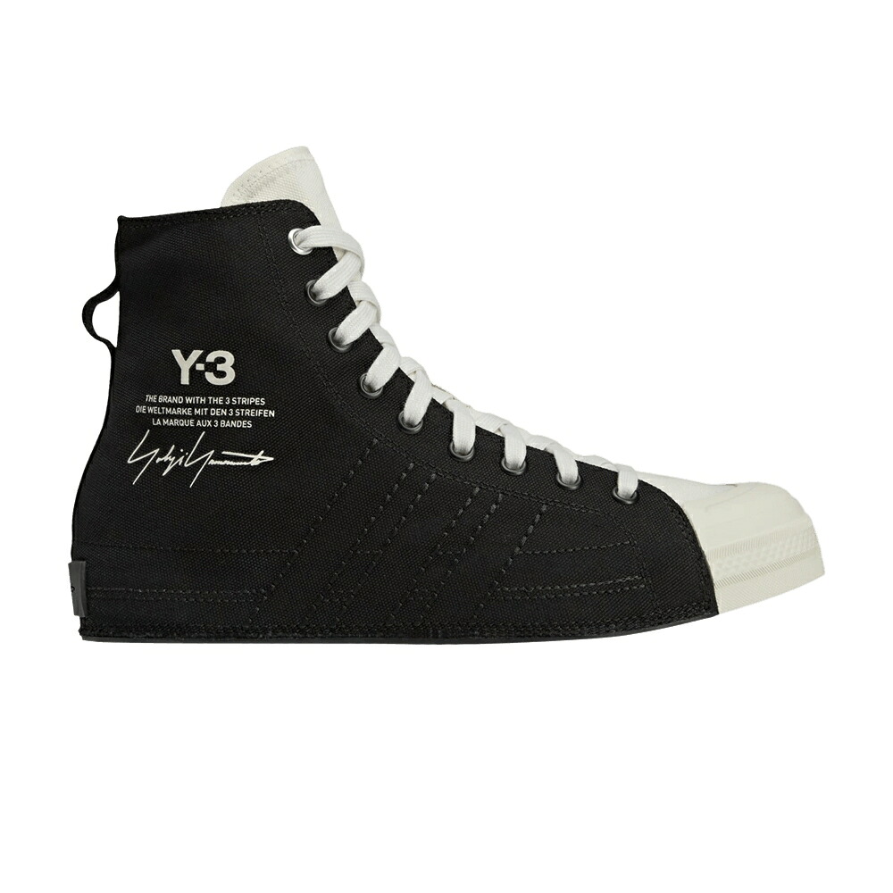 アディダス ハイ 灰色 グレー 黒色 ブラック 'BLACK WHITE' スニーカー メンズ ADIDAS Y-3 NIZZA HIGH / ORBIT GREY ORBIT GREY BLACK|スニケス