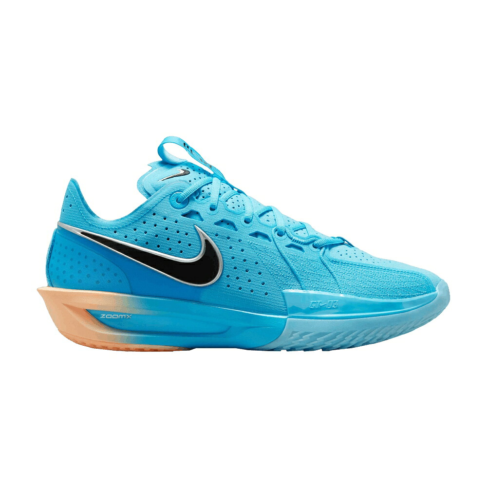 ナイキ 望遠レンズ 青み 青色 黒いこと 黒いこと \u0027BLUE FURY\u0027 スニーカー メンズ NIKE AIR ZOOM GT CUT 3 EP / BLUE FURY BLACK TANGERINE TINT