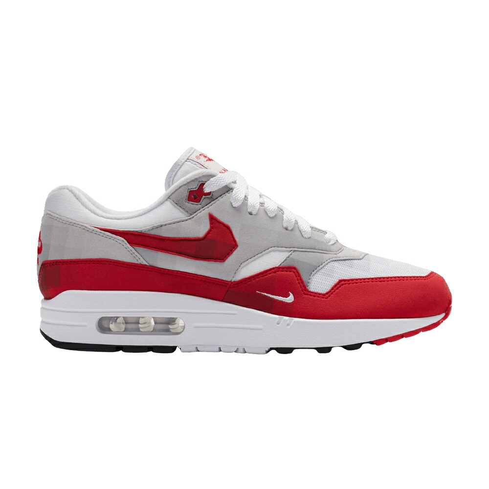 ナイキ マックス 赤 赤いこと 白いこと 白いこと エア湖マックス \u0027LOW POLY\u0027 スニーカー メンズ NIKE AIR MAX 1 / UNIVERSITY RED WHITE NEUTRAL