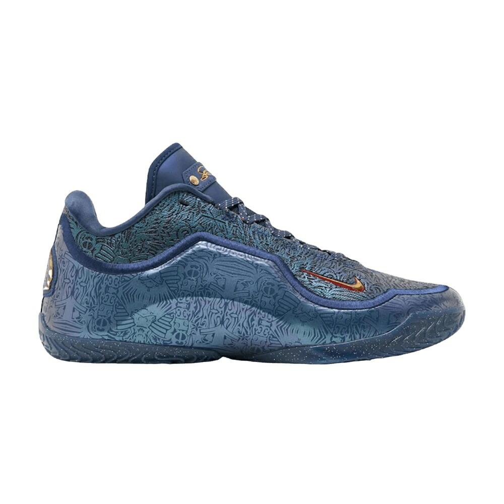 ナイキ レブロン 青色 ブルー 'OUT REDEMPTION' スニーカー メンズ NIKE LEBRON 23 FOR / BLUE MULTI