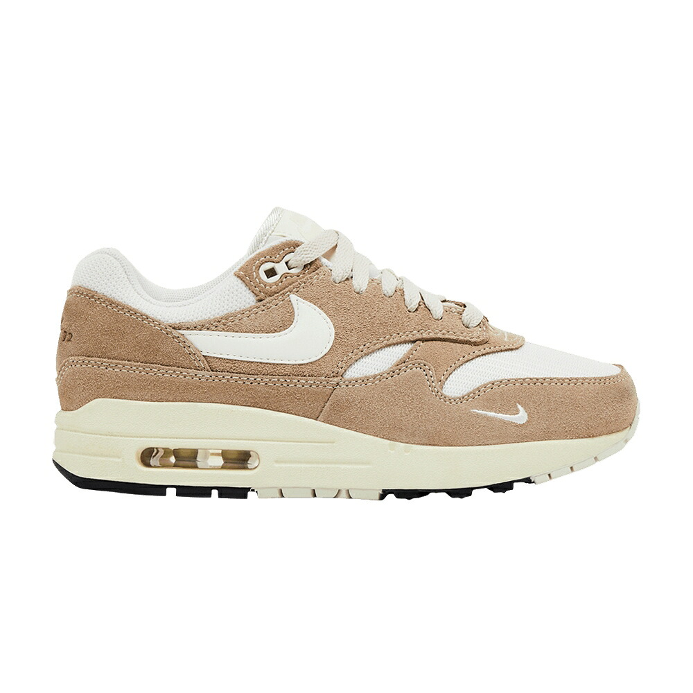 ナイキ マックス カーキ エア湖マックス \u0027HANGUL DAY\u0027 スニーカー レディース NIKE WMNS AIR MAX 1 SE / SAIL KHAKI COCONUT MILK LIGHT