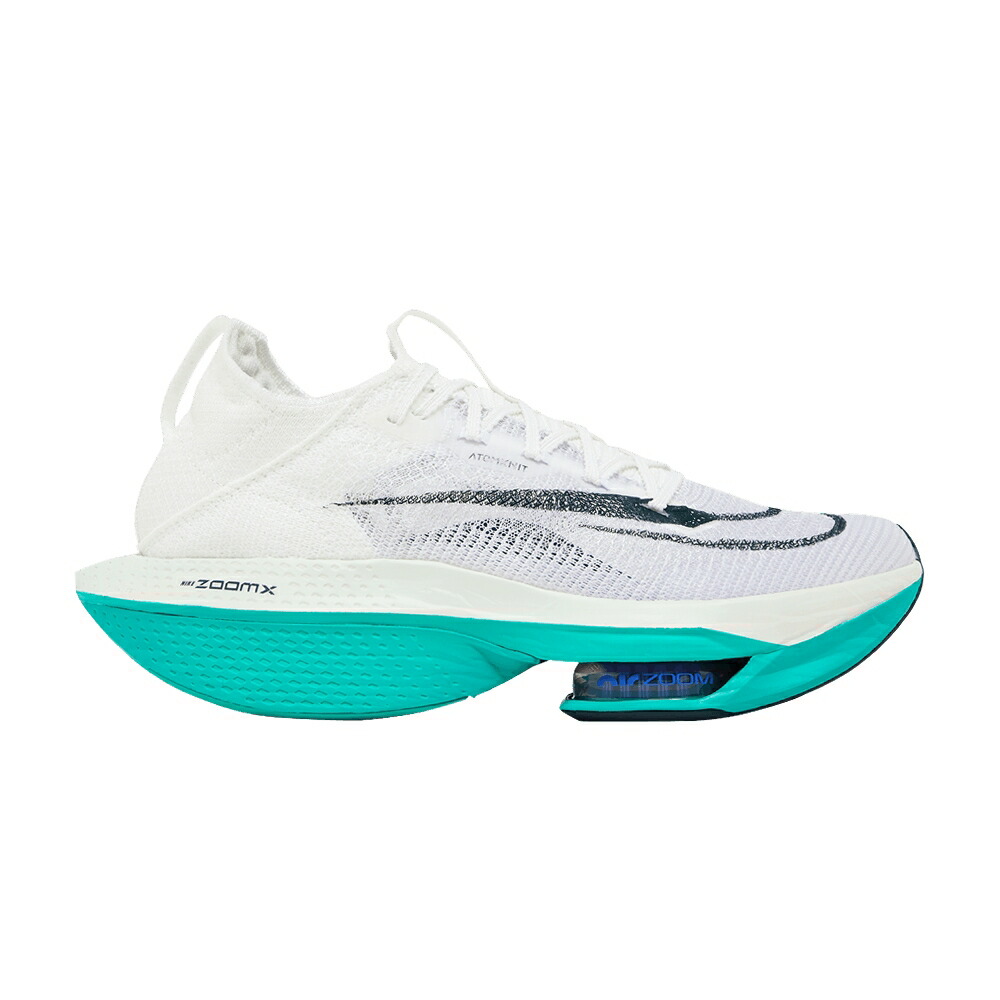 ナイキ ズーム 白色 ホワイト 翡翠 ジェード NEXT% WHITE JADE スニーカー メンズ NIKE AIR ZOOM ALPHAFLY 2 CLEAR / WHITE CLEAR JADE LIGHT