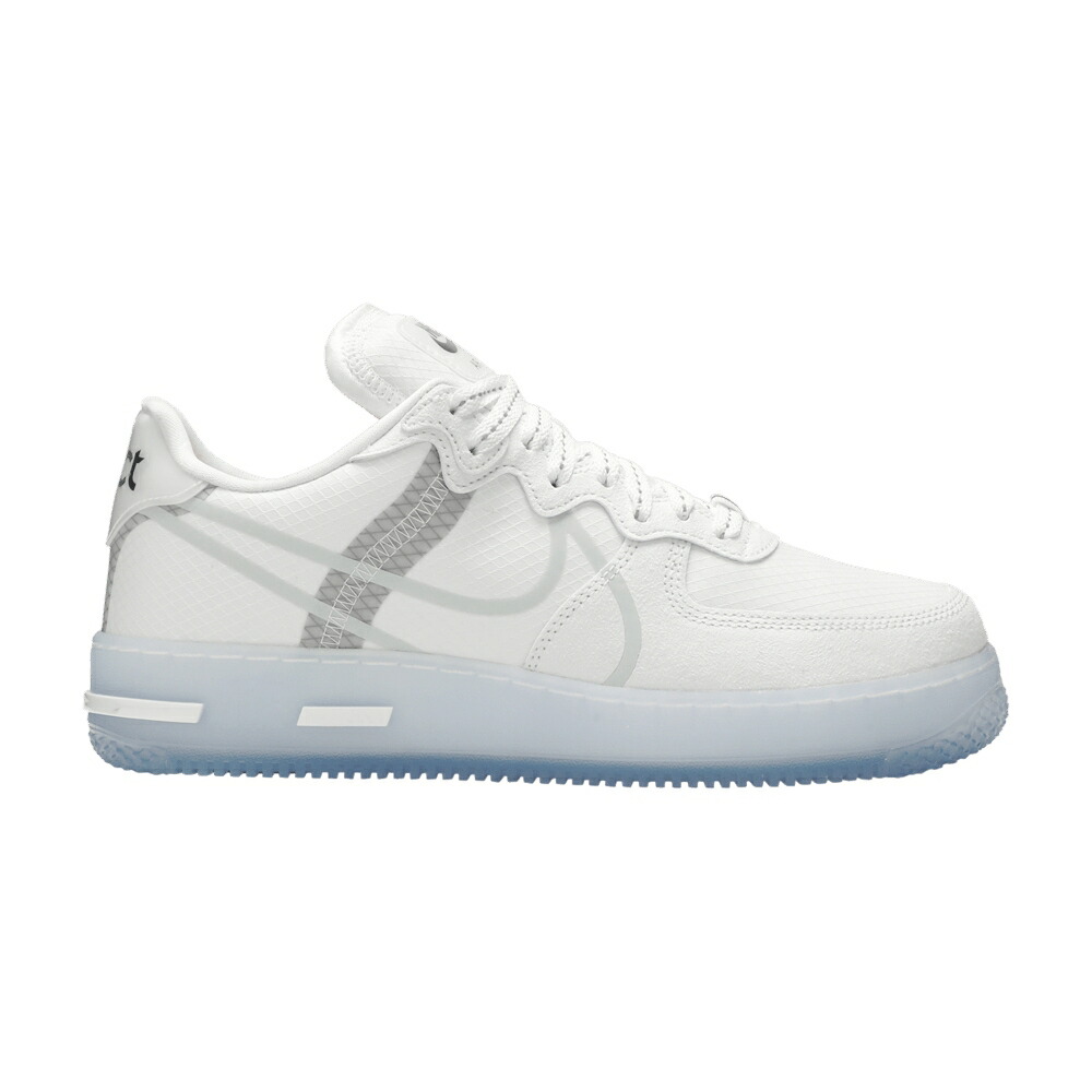 ナイキ リアクト 白色 ホワイト ラッシュ エアフォース WHITE ICE スニーカー メンズ NIKE AIR FORCE 1 REACT QS / WHITE LIGHT BONE SAIL RUSH CORAL