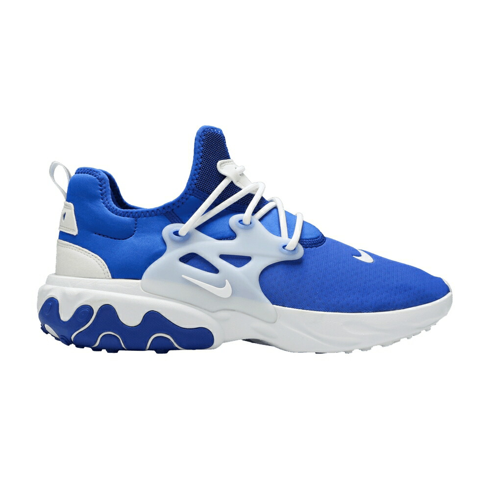 ナイキ リアクト プレスト 白色 ホワイト 黒色 ブラック リアクトプレスト 'HYPER ROYAL' スニーカー メンズ NIKE REACT PRESTO / HYPER ROYAL WHITE BLACK VOLT
