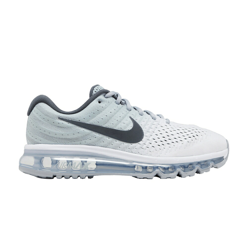 ナイキ マックス 灰色 グレー 白色 ホワイト エアマックス 'WOLF GREY' スニーカー メンズ NIKE AIR MAX 2017 / WOLF GREY DARK GREY WHITE