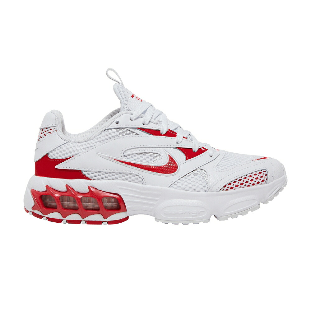 ナイキ ズーム ファイア 白色 ホワイト 銀色 シルバー 'WHITE RED' スニーカー レディース NIKE WMNS ZOOM AIR FIRE UNIVERSITY / WHITE METALLIC SILVER UNIVERSITY｜スニケス