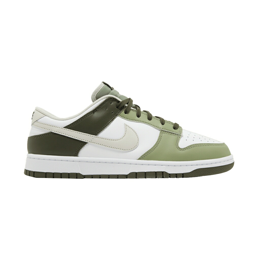ナイキ ダンク 白いこと 白いこと 緑 緑であること 積貨委託貨物 ダンクロー \u0027OIL GREEN\u0027 スニーカー メンズ NIKE DUNK LOW / WHITE LIGHT BONE OIL GREEN CARGO