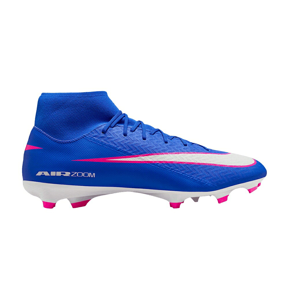 ナイキ ズーム アカデミー 青色 ブルー 白色 ホワイト 'RACER BLUE' スニーカー メンズ NIKE ZOOM MERCURIAL SUPERFLY 10 ACADEMY MG / RACER BLUE WHITE
