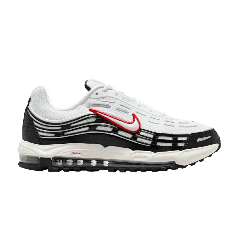 ナイキ マックス 赤 レッド 白色 ホワイト 黒色 ブラック エアマックス 2.5 'WHITE BLACK' スニーカー メンズ NIKE PARIS SAINT-GERMAIN X AIR MAX TL UNIVERSITY RED / WHITE UNIVERSITY RED BLACK｜スニケス