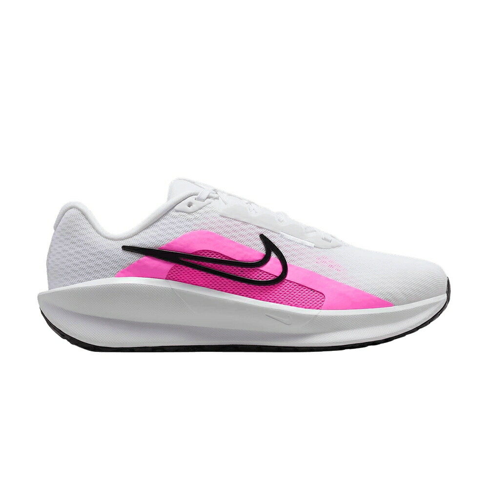 ナイキ サーティーン 白色 ホワイト 黒色 ブラック ピンク 'WHITE SPELL' スニーカー レディース NIKE WMNS DOWNSHIFTER 13 EXTRA WIDE 'WHITE/BLACK/PINK / WHITE BLACK PINK SPELL
