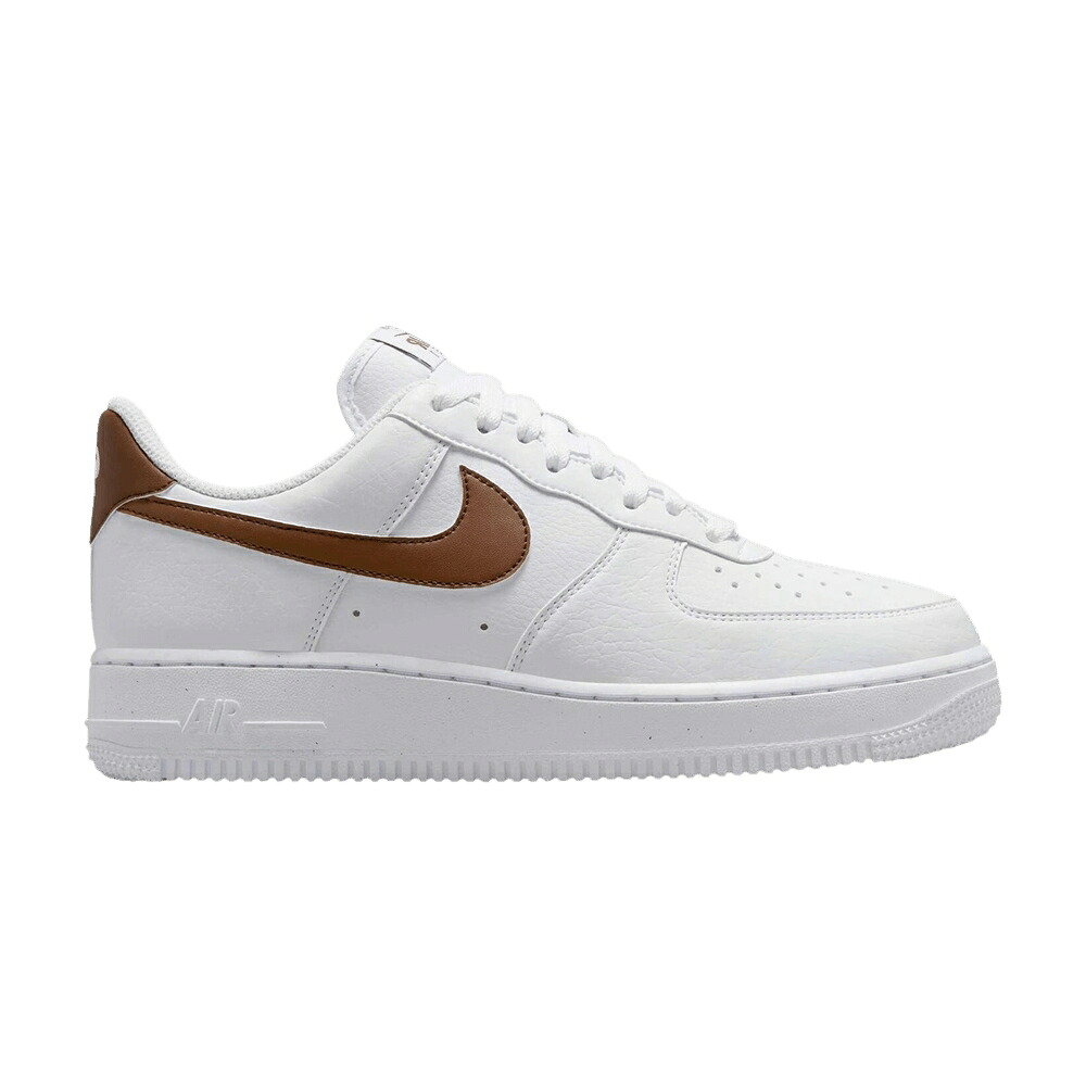 ナイキ 白色 ホワイト 茶色 ブラウン エアフォース '07 'WHITE BROWN' スニーカー レディース NIKE WMNS AIR FORCE 1 LOW NEXT NATURE FAUNA / WHITE FAUNA BROWN