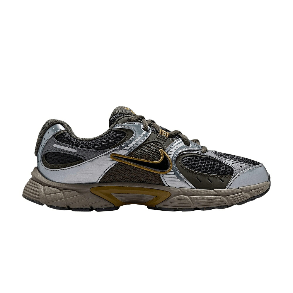 ナイキ オリーブ 灰色 グレー 'OLIVE GREY' ジュニア キッズ NIKE V5 RNR GS FLAK SMOKE / OLIVE FLAK SEQUOIA SMOKE GREY ベビー マタニティ スニーカー|スニケス