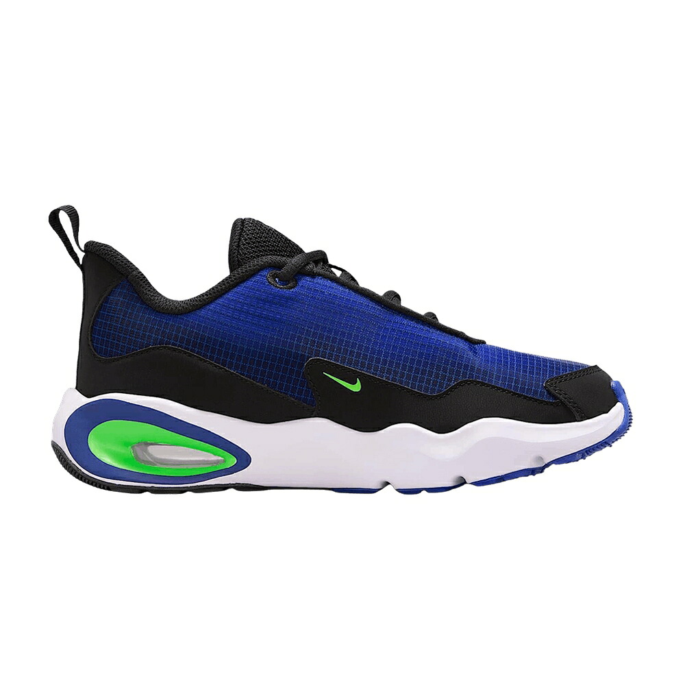 ナイキ マックス 青色 ブルー 黒色 ブラック 緑 グリーン 白色 ホワイト エアマックス 'RACER STRIKE' ジュニア キッズ NIKE AIR MAX NOVA GS BLUE BLACK GREEN / RACER BLUE BLACK WHITE GREEN ベビー マタニテ｜スニケス