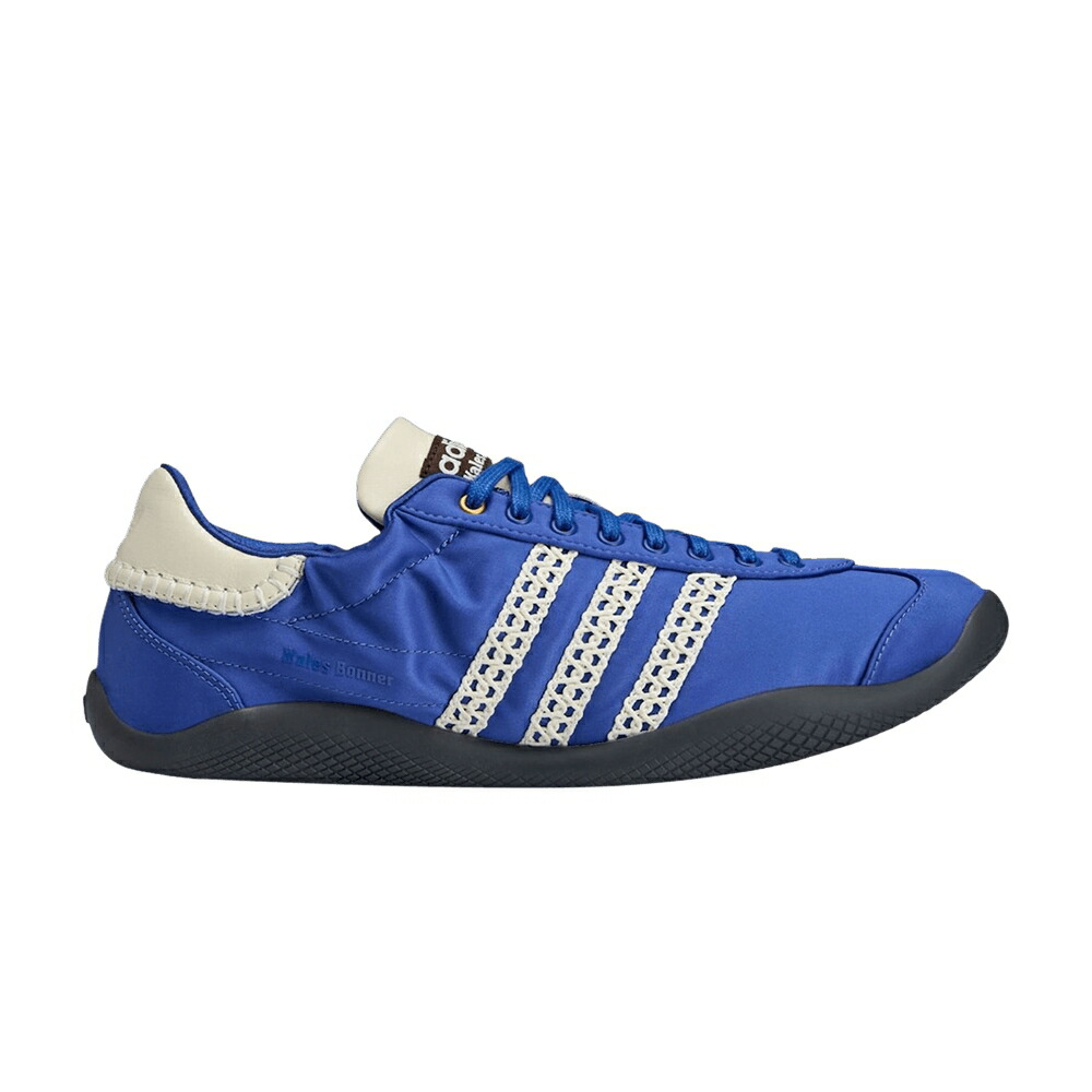 アディダス 労働者の一団 白いこと 白いこと 青味 青み \u0027ROYAL BLUE\u0027 スニーカー メンズ ADIDAS WALES BONNER X KARINTHA / SUPPLIER COLOR CREW WHITE BLUE