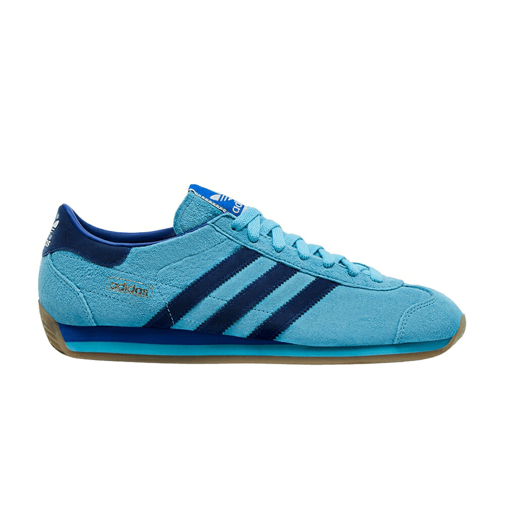 アディダス カントリー 青味 青み \u0027PRELOVED BLUE\u0027 スニーカー メンズ ADIDAS COUNTRY JAPAN / PRELOVED BLUE ROYAL BLUE BLUE