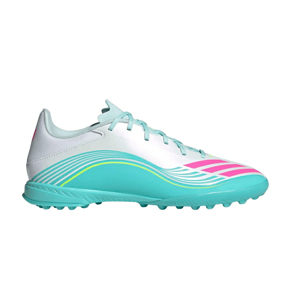 アディダス 白色 ホワイト ピンク MESSI PACK スニーカー メンズ ADIDAS F50 LEAGUE TF AURORA RADIANTE / CLOUD WHITE LUCID PINK FLASH