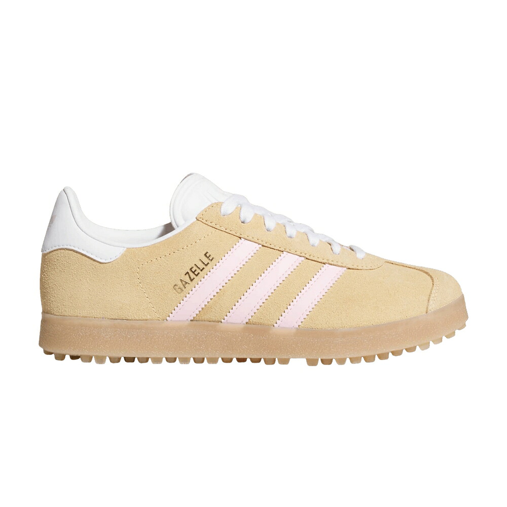 アディダス ガゼル ゴルフ ピンク 'ICE TANGERINE' スニーカー レディース ADIDAS WMNS GAZELLE GOLF / ICE TANGERINE CLEAR PINK｜スニケス