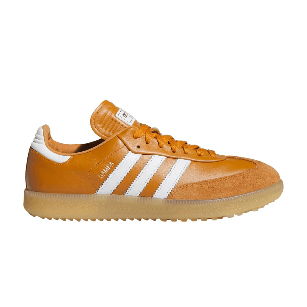 アディダス サンバ ゴルフ 橙 オレンジ色 白いこと 白いこと \u0027RUSTIC ORANGE\u0027 スニーカー メンズ ADIDAS SAMBA GOLF / RUSTIC ORANGE CLOUD WHITE 靴-スニーカー-メンズ靴