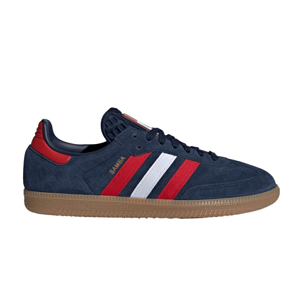 アディダス サンバ 藍色 インディゴ ナイト NIGHT WHITE スニーカー メンズ ADIDAS SAMBA OG INDIGO BETTER SCARLET CLOUD / NIGHT INDIGO BETTER SCARLET