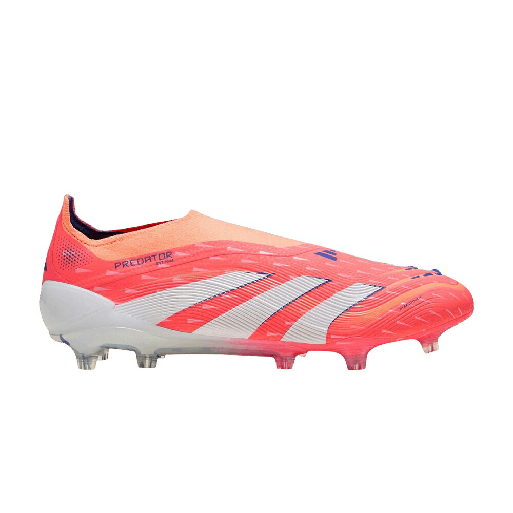 アディダス プレデター エリート 白いこと 白いこと \u0027CORAL PACK\u0027 スニーカー メンズ ADIDAS PREDATOR ELITE LACELESS FG BLAZE / SIGNAL CORAL CLOUD WHITE BEAM